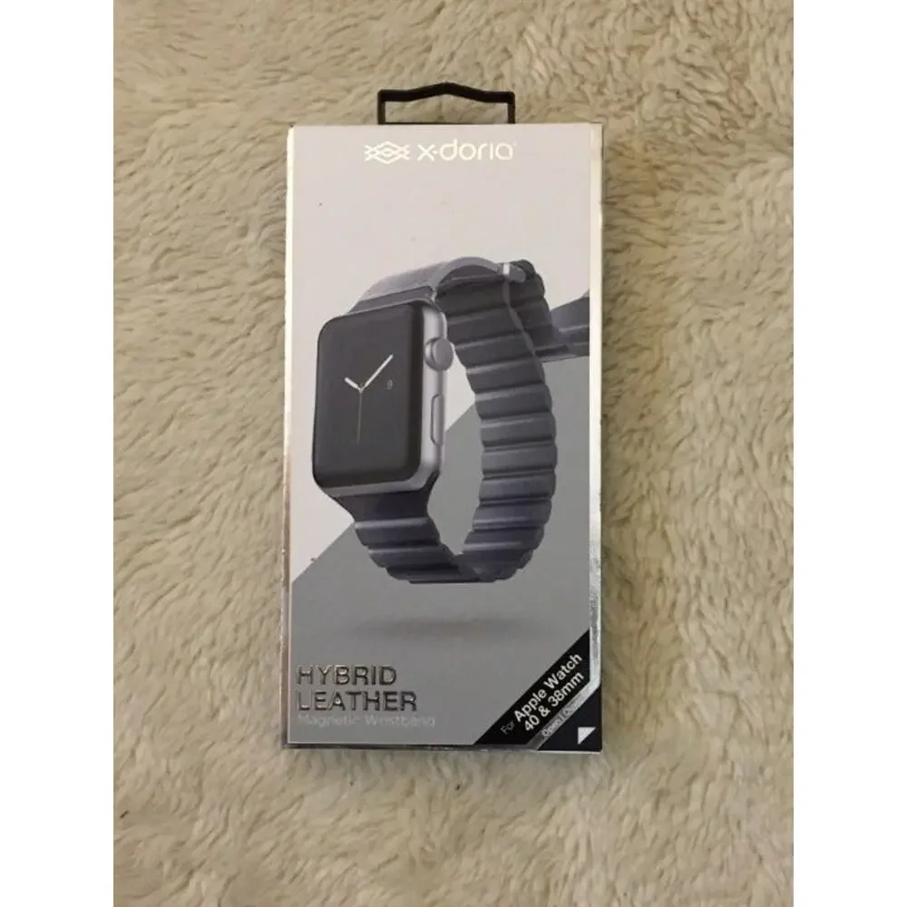 X-Doria Hybrid Leather magnetic wristband Apple watch 38/40mm